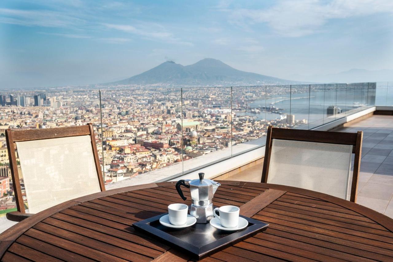 Terrazza Manu - Loft Suspended Over The City-Vomero 나폴리 외부 사진