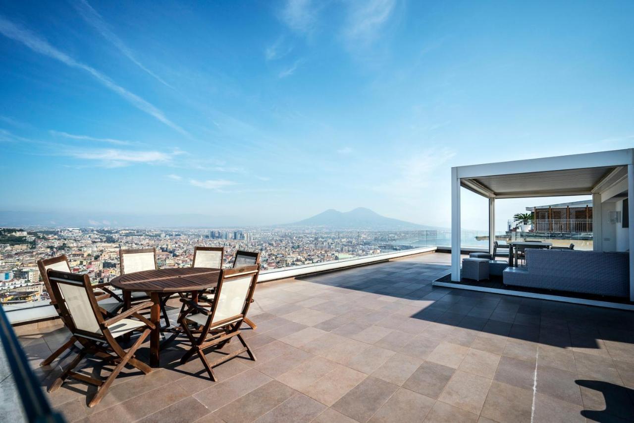 Terrazza Manu - Loft Suspended Over The City-Vomero 나폴리 외부 사진